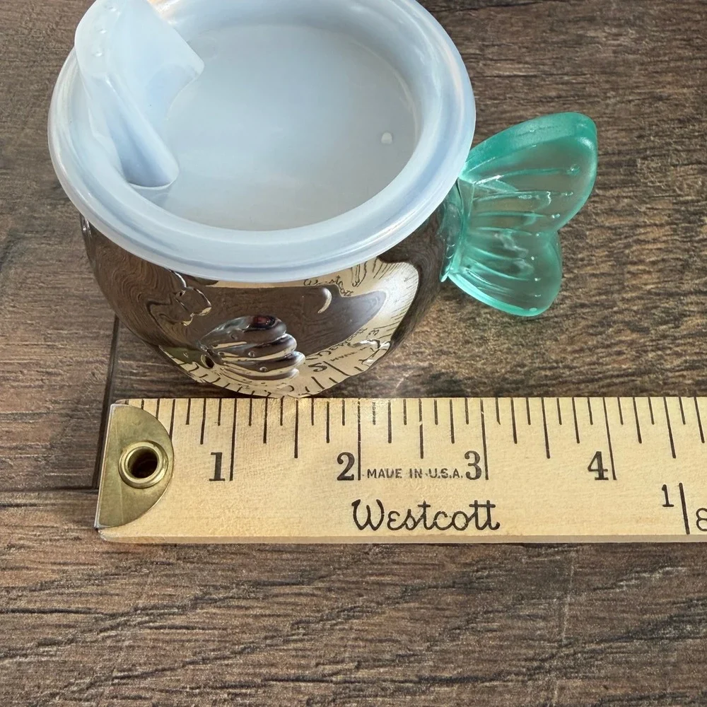 Reed & Barton SeaTails Fish Cup Kids One Size‎ Silver